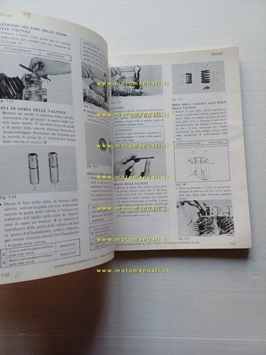 Suzuki GS 850 G 1980-81 manuale officina ITALIANO originale