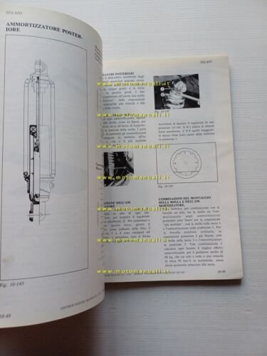 Suzuki GS 850 G 1980-81 manuale officina ITALIANO originale