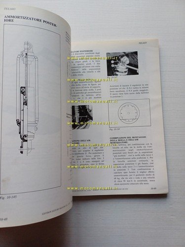 Suzuki GS 850 G 1980-81 manuale officina ITALIANO originale