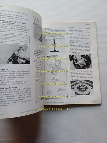 Suzuki GS 850 G 1980-81 manuale officina ITALIANO originale