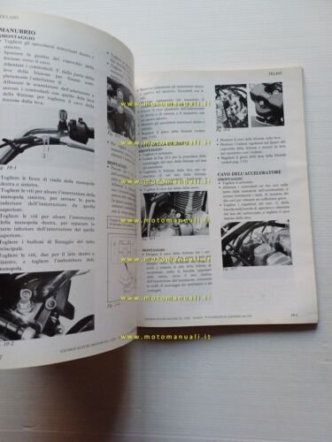 Suzuki GS 850 G 1980-81 manuale officina ITALIANO originale