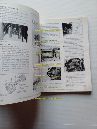 Suzuki GS 850 G 1980-81 manuale officina ITALIANO originale