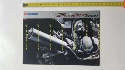 Suzuki GSF 1200 S - N Bandit 1995 depliant inglese …