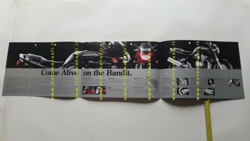 Suzuki GSF 1200 S - N Bandit 1995 depliant inglese …