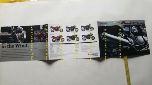 Suzuki GSF 1200 S - N Bandit 1995 depliant inglese …