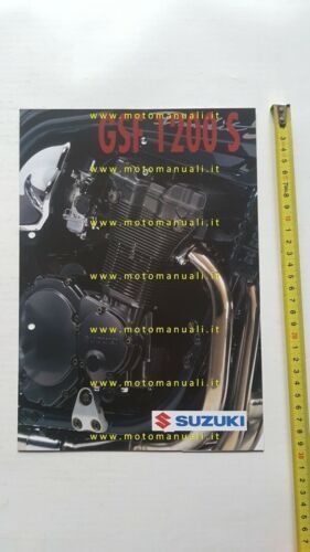 Suzuki GSF 1200 S Bandit 1995 depliant ITALIANO originale moto …