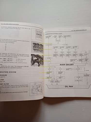Suzuki GSF 400 BANDIT 1990 manuale officina riparazione originale TESTO …