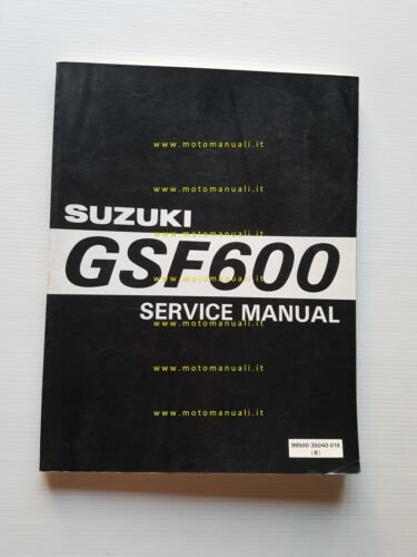 SUZUKI GSF 600 1995 manuale officina originale WORKSHOP MANUAL