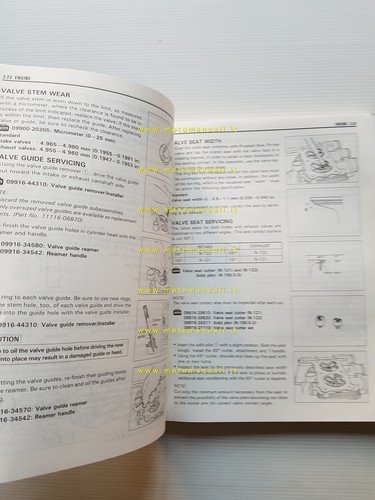 SUZUKI GSF 600 1995 manuale officina originale WORKSHOP MANUAL