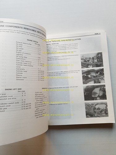 SUZUKI GSF 600 1995 manuale officina originale WORKSHOP MANUAL