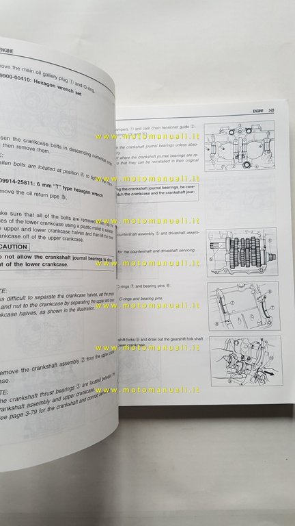 Suzuki GSF 600-600 S 2000 manuale officina INGLESE originale shop …