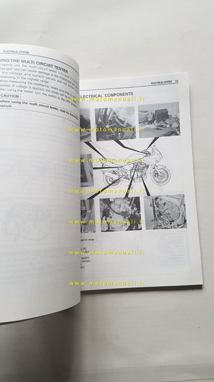 Suzuki GSF 600-600 S 2000 manuale officina INGLESE originale shop …