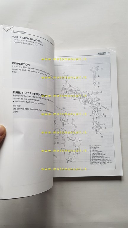 Suzuki GSF 600-600 S 2000 manuale officina INGLESE originale shop …