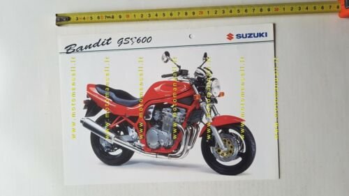 Suzuki GSF 600 Bandit 2000 depliant originale ITALIANO brochure moto