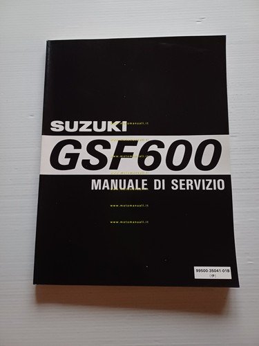 Suzuki GSF 600 S 1995 manuale officina riparazione originale ITALIANO