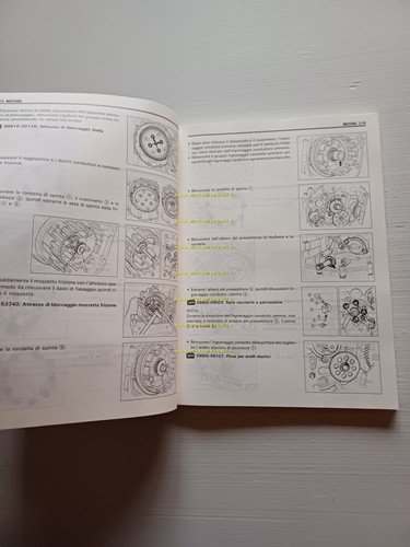 Suzuki GSF 600 S 1995 manuale officina riparazione originale ITALIANO