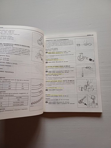 Suzuki GSF 600 S 1995 manuale officina riparazione originale ITALIANO