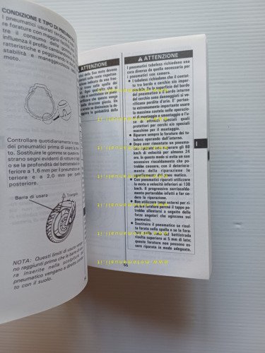 Suzuki GSF 600 S 1995 manuale uso manutenzione libretto italiano …