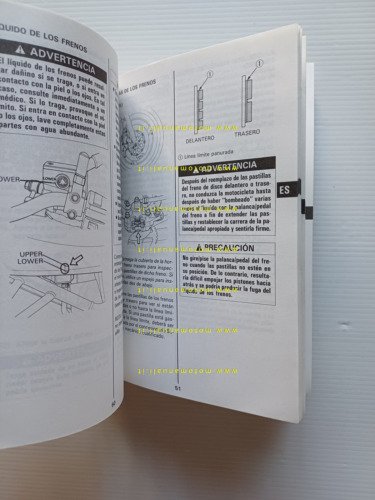 Suzuki GSF 600 S 1995 manuale uso manutenzione libretto italiano …