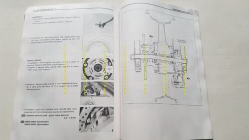 Suzuki GSF 650 ASA AGGIORNAMENTO 2005 manuale officina ITALIANO originale