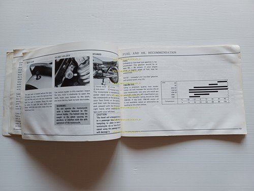 Suzuki GSX 1100 1979-80 manuale uso manutenzione INGLESE originale