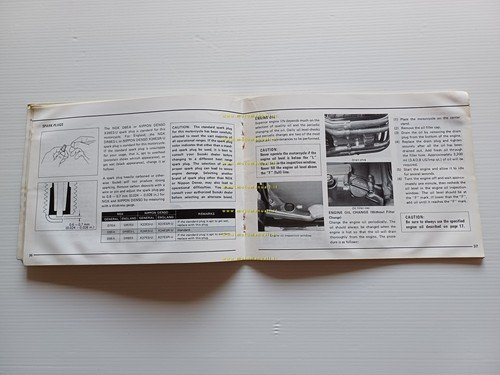 Suzuki GSX 1100 1979-80 manuale uso manutenzione INGLESE originale