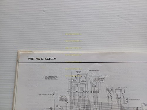 Suzuki GSX 1100 1980-81 manuale uso manutenzione INGLESE originale