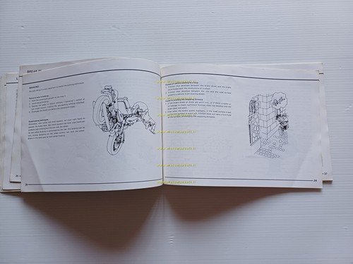 Suzuki GSX 1100 1980-81 manuale uso manutenzione INGLESE originale