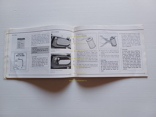 Suzuki GSX 1100 1980-81 manuale uso manutenzione INGLESE originale