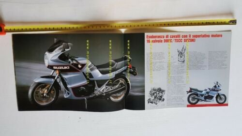 Suzuki GSX 1100 EF 1984 depliant ITALIANO moto originale brochure