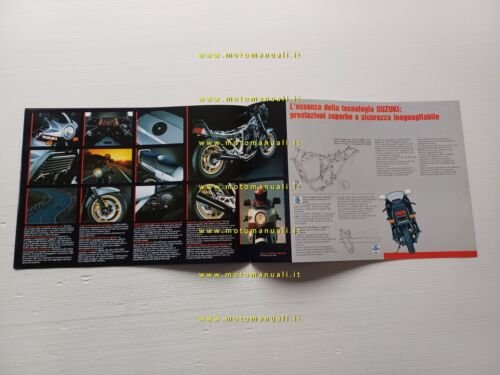 Suzuki GSX 1100 EF 1984 depliant ITALIANO originale