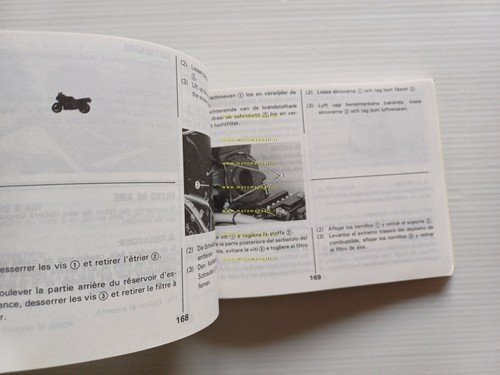 Suzuki GSX 1100 F 1987 manuale uso manutenzione libretto italiano …