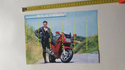 Suzuki GSX 1100 F 1991 depliant ITALIANO originale moto brochure