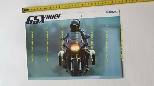 SUZUKI GSX 1100 F depliant ITALIANO moto originale brochure