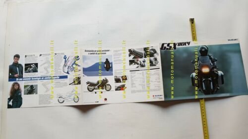 SUZUKI GSX 1100 F depliant ITALIANO moto originale brochure