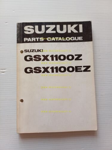 Suzuki GSX 1100 Z - EZ 1982 catalogo ricambi originale …