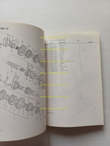 Suzuki GSX 1100 Z - EZ 1982 catalogo ricambi originale …