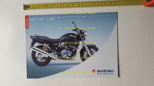 Suzuki GSX 1200 - GSX 750 depliant ITALIANO originale moto …