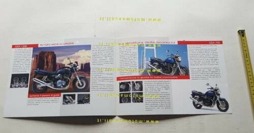 Suzuki GSX 1200 - GSX 750 depliant ITALIANO originale moto …