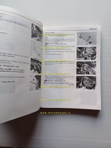 Suzuki GSX 1300 1999 manuale officina ITALIANO originale