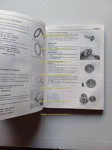 Suzuki GSX 1300 1999 manuale officina ITALIANO originale