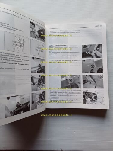 Suzuki GSX 1300 1999 manuale officina ITALIANO originale
