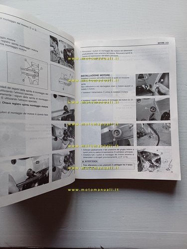 Suzuki GSX 1300 1999 manuale officina ITALIANO originale
