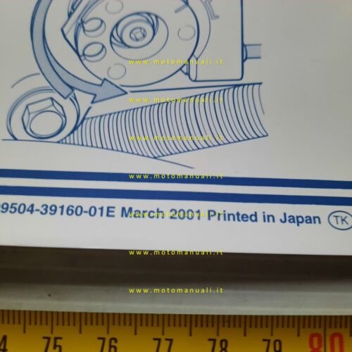 Suzuki GSX 1300 R 1999 Sistema Controllo Scarico poster per …