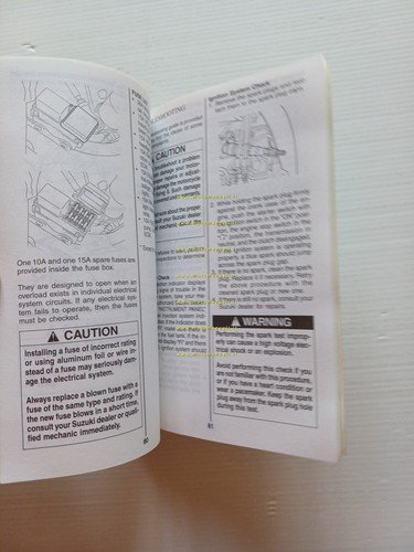 Suzuki GSX 1300 R Hayabusa 1999-2000 manuale uso manutenzione originale …