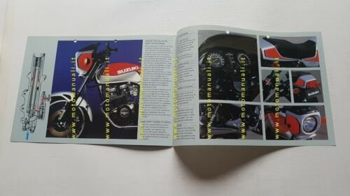 Suzuki GSX 250 S 1983 depliant inglese originale moto brochure