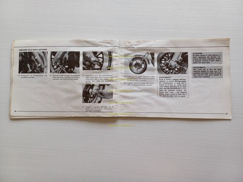 Suzuki GSX 400 F 1981 manuale uso manutenzione italiano originale