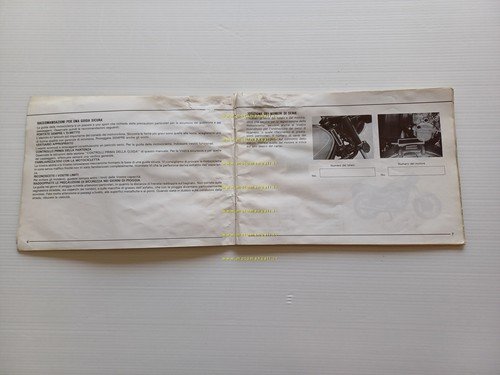 Suzuki GSX 400 F 1981 manuale uso manutenzione italiano originale