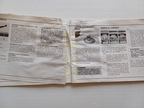 Suzuki GSX 400 F 1981 manuale uso manutenzione italiano originale