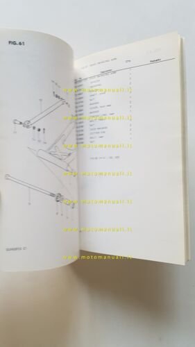 Suzuki GSX 400 FX 1981 catalogo ricambi originale
